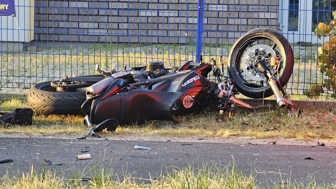 Tragiczny wypadek w Ostrowie Wielkopolskim. Nie żyje młody strażak OSP
