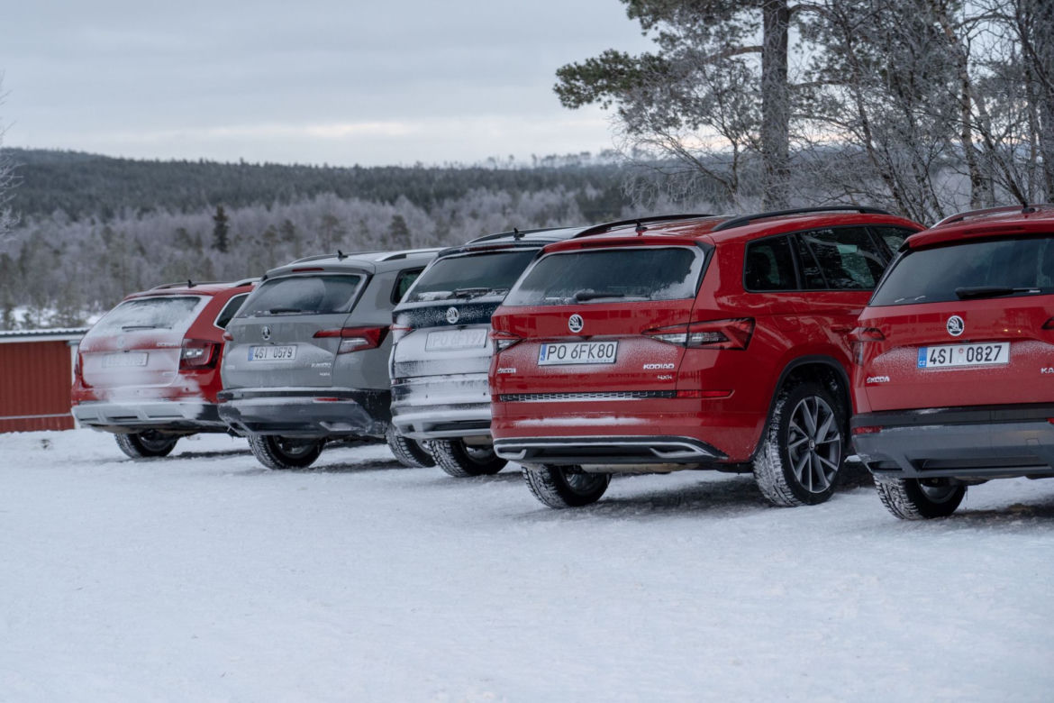 Skoda Arctic Circle Expedition - Laponia, Test World Oy