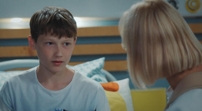 M jak miłość odc. 1895. Dorota (Iwona Rejzner), Franek (Jarosław Śmigielski