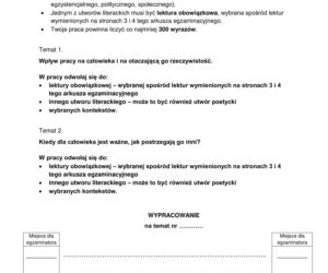 Matura 2026 z języka polskiego: arkusze CKE, poziom podstawowy [Formuła 2023] 04.05.2026