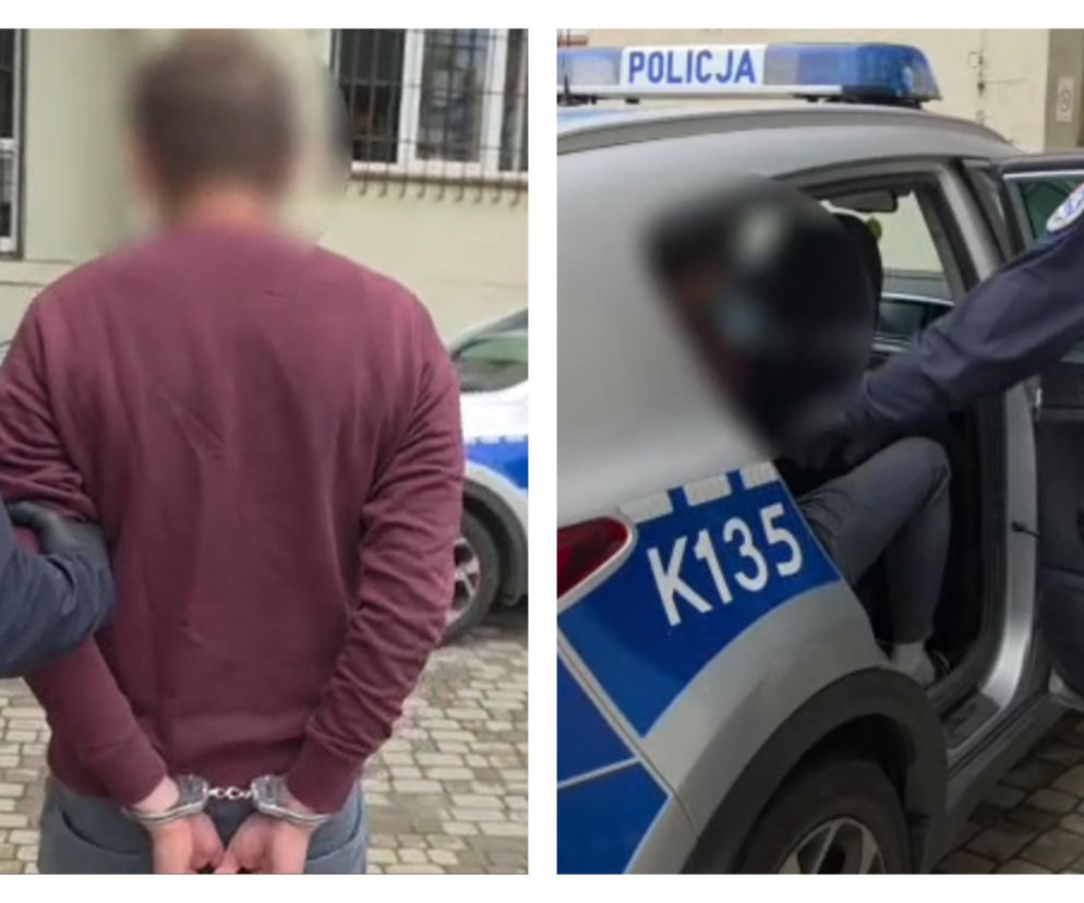 Rodzinna awantura w Trzcianie. Brat rzucił się z nożem na brata