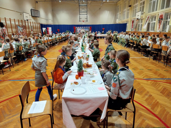 Wigilia harcerska 2025 w Siedlcach