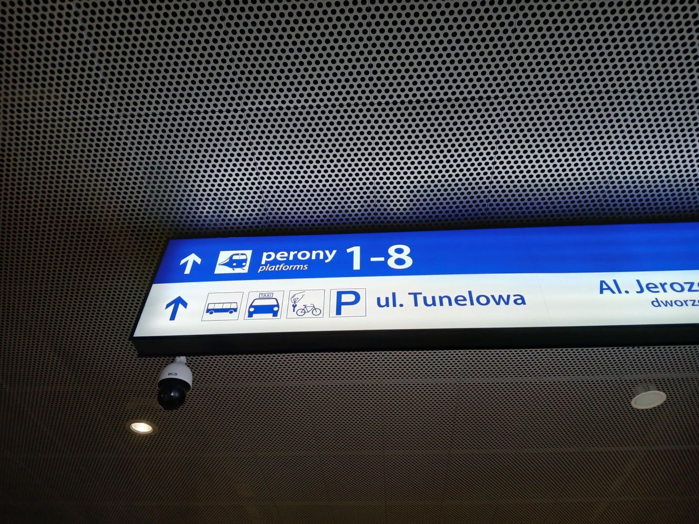 Dworzec kolejowy Warszawa Zachodnia po otwarciu