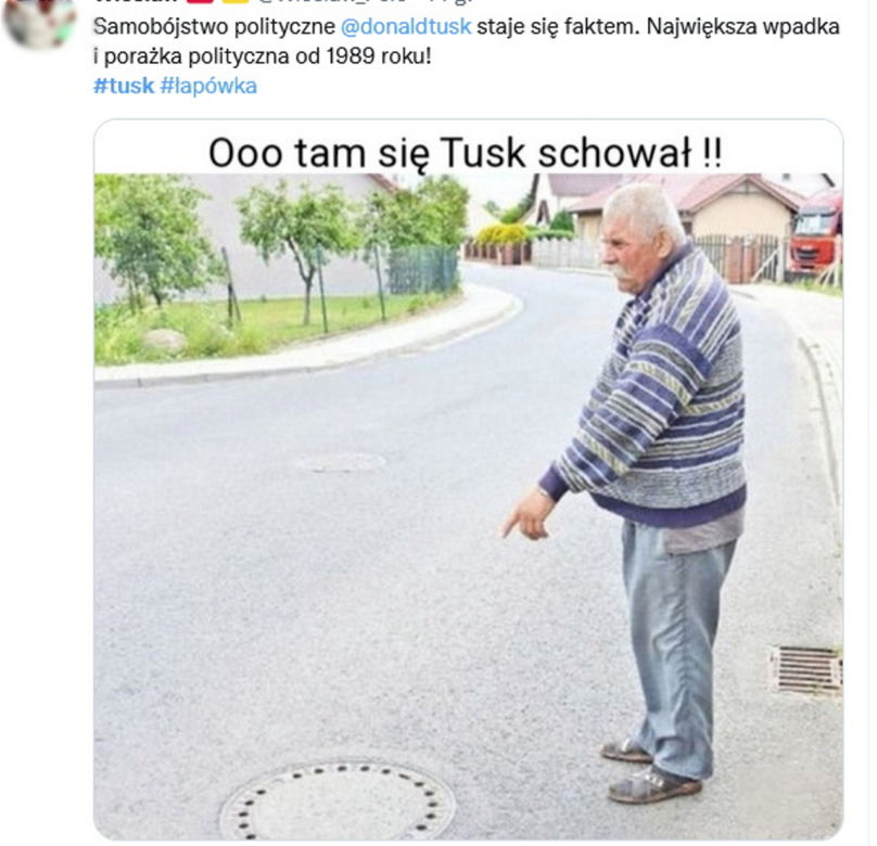Tak się śmieją z afery taśmowej i Tuska