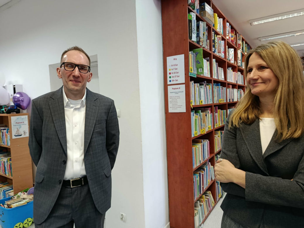 Otwarcie biblioteki dzieci i młodzieży
