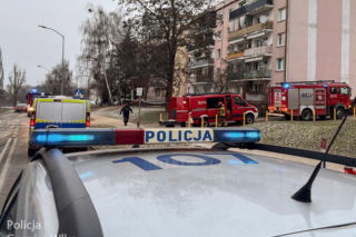 Wybuch w bloku w Gorzowie