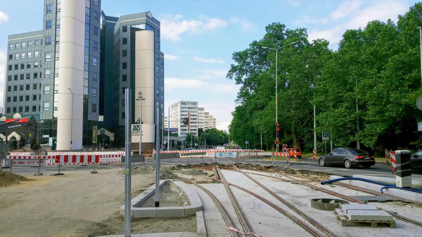 "Torowa rewolucja" w Szczecinie - czerwiec 2021