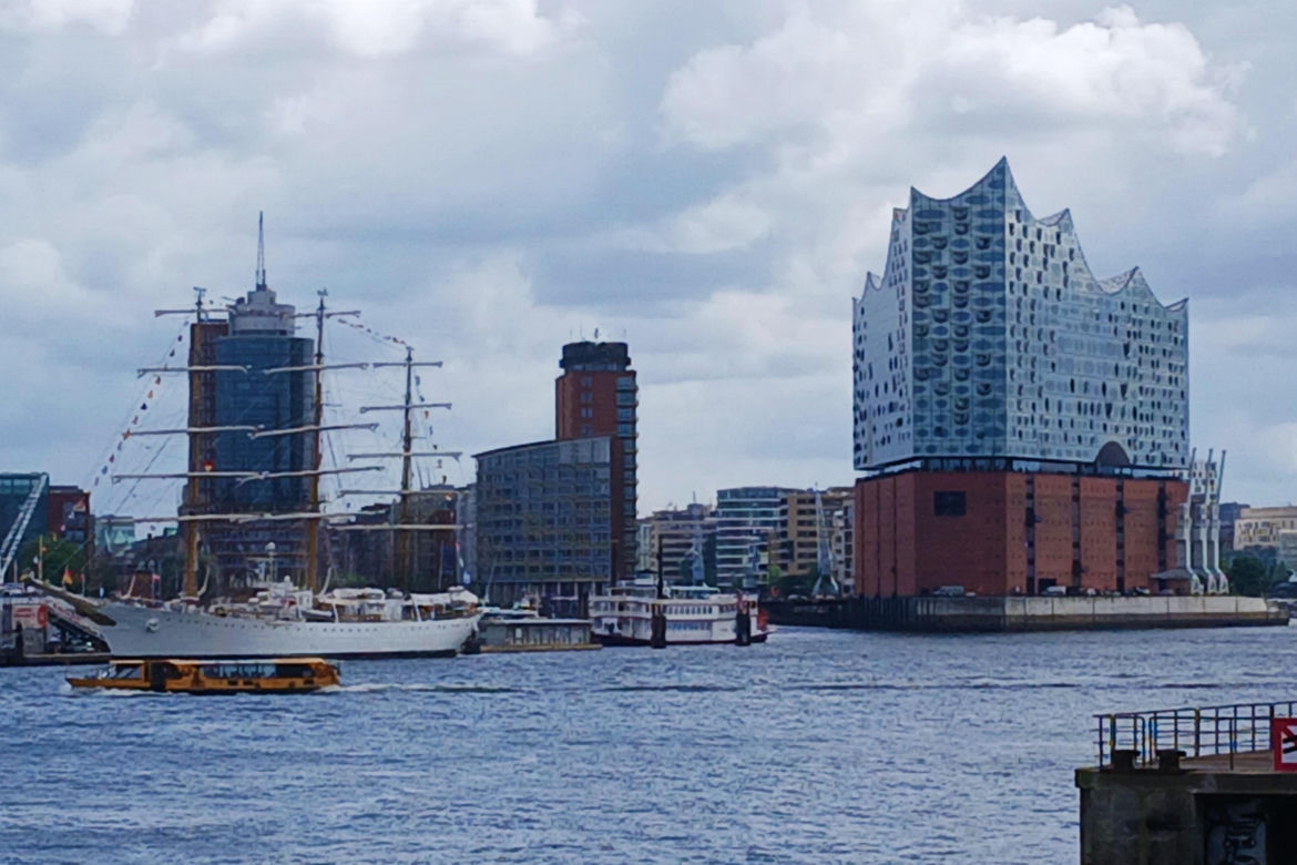 HafenCity i Speicherstadt w Hamburgu
