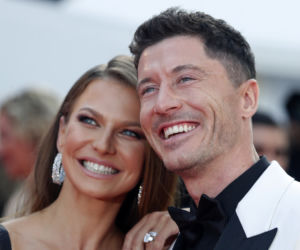  Lewandowscy brylują w Cannes. Ania w sukni za kilkanaście tysięcy