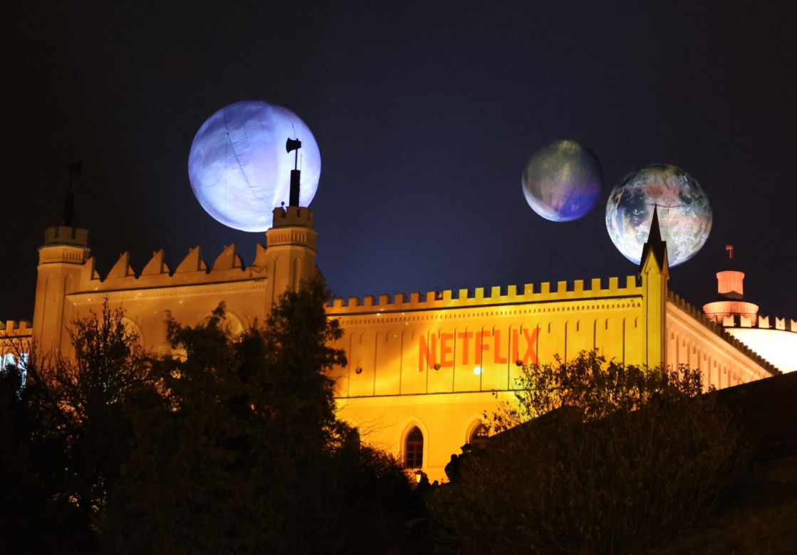 Promocja filmu „Rebel Moon” Netflixa w Lublinie