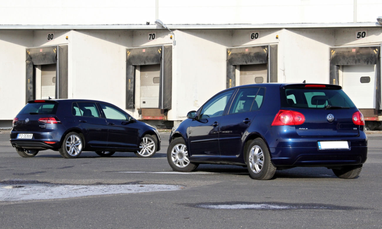 Volkswagen Golf VII vs. Volkswagen Golf V