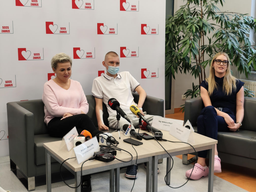 Kacpra prawie wykończyła grypa. Dostał nowe płuca i dzięki temu dożył do swojej "osiemnastki"