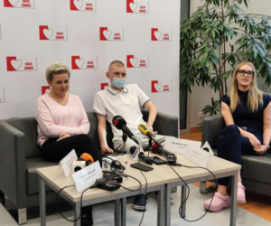 Kacpra prawie wykończyła grypa. Dostał nowe płuca i dzięki temu dożył do swojej osiemnastki
