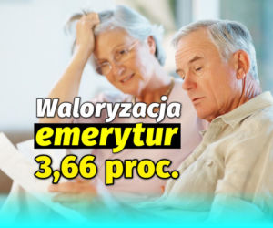 Waloryzacja emerytur będzie niższa