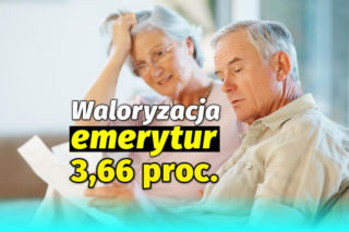 Waloryzacja emerytur będzie niższa