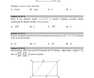 Matura 2020 - matematyka: ZADANIA, ARKUSZE CKE