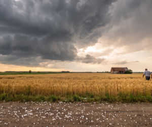 Upały i front atmosferyczny nad Polską. Gdzie wystąpią burze z gradem?