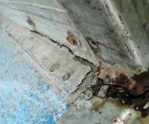 Ciężarówka w fatalnym stanie wycofana z ruchu