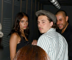 Brooklyn Beckham w brudnych butach z dziewczyną Haną Cross