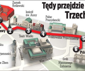 Trzej Królowie przejdą Traktem Królewskim