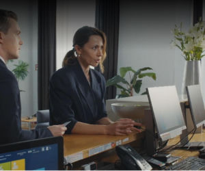 M jak miłość odc. 1896. Martyna (Magdalena Turczeniewicz), Jakub Karski (Krzysztof Kwiatkowski)