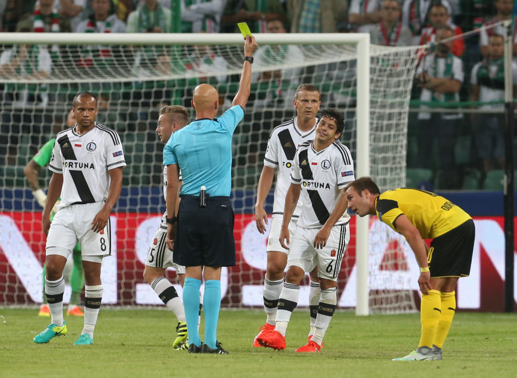 Mecz Ligi Mistrzów Legia Warszawa Borussia Dortmund 0:6