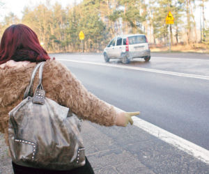 Tajemniczy ewangelizator nawraca tirówki i kierowców