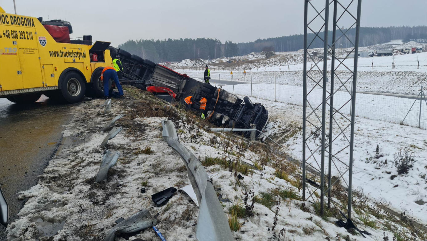 Groźna kolizja na S51