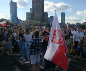  Godzina W 2020 na rondzie Dmowskiego