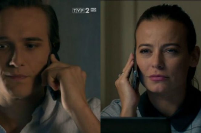M jak miłość odcinek 1286 Olek (Maurycy Popiel) Magda (Anna Mucha)