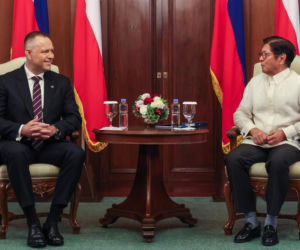 Karol Nawrocki z żoną na historycznych rozmowach na Filipinach