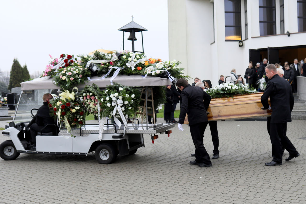 Pogrzeb brutalnie zamordowanej Pameli