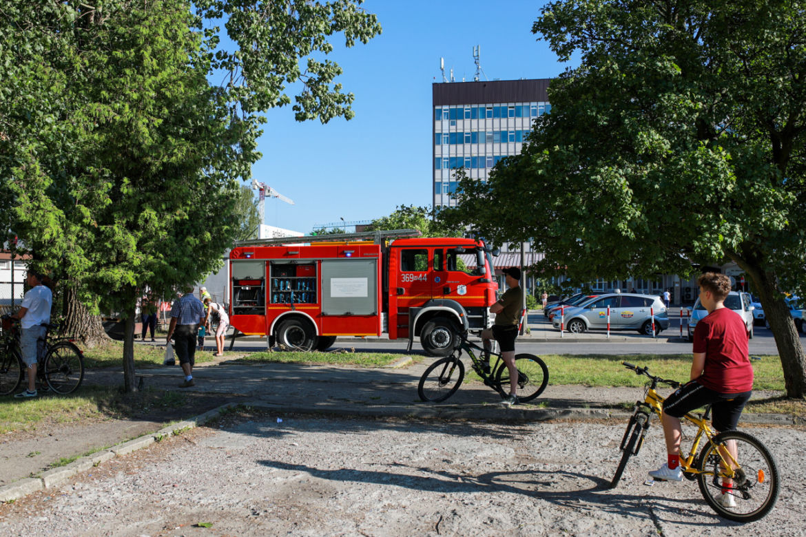 Płock. Ogromny pożar szpitala wojewódzkiego! Kłęby dymu nad placówką [ZDJĘCIA]