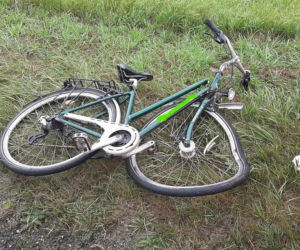 Skwierzyna. Makabryczny wypadek! Rowerzysta zginął pod kołami tira [ZDJĘCIA]