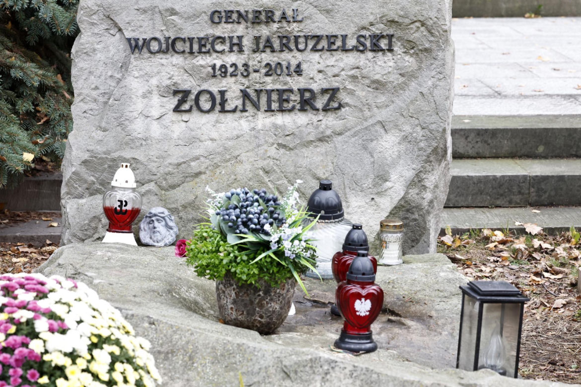 Grób gen. Wojciecha Jaruzelskiego