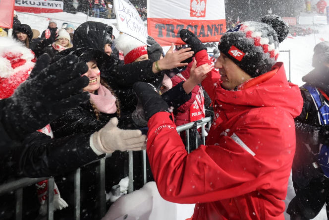 Kamil Stoch podczas ostatniego kunkursu PŚ w Zakopanem