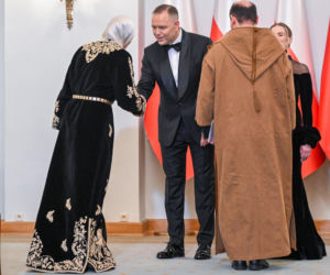 Nawroccy zadali szyku na spotkaniu z Korpusem Dyplomatycznym