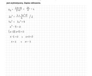 Matura próbna 2026 - matematyka. Gotowe odpowiedzi do arkusza CKE