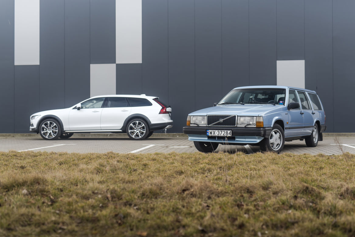 Volvo 740 kombi 2.4TD & Volvo V90 Cross Country B5 AWD 8AT 