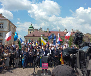 Wybory w Rzeszowie. Konrad Fijołek ze wsparciem samorządowców z całej Polski [ZDJĘCIA]