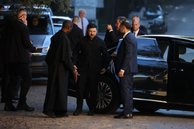 Zełeński na spotkaniu z papieżem Leonem