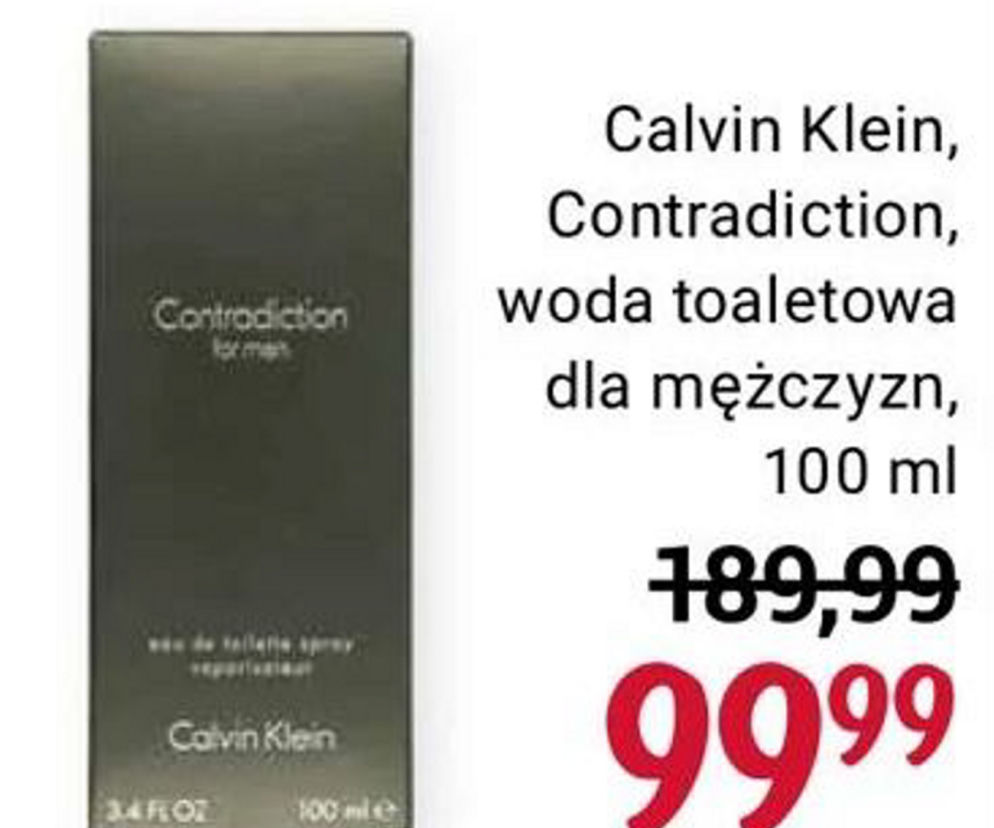 Perfumy Calvin Klein w Rossmannie