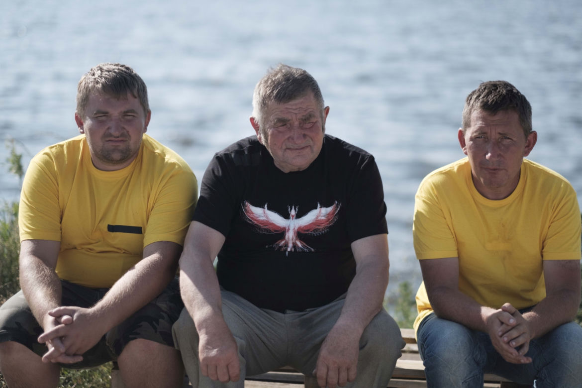 Rolnicy. Podlasie. Urodziny Gienka nad Zalewem Siemianówka