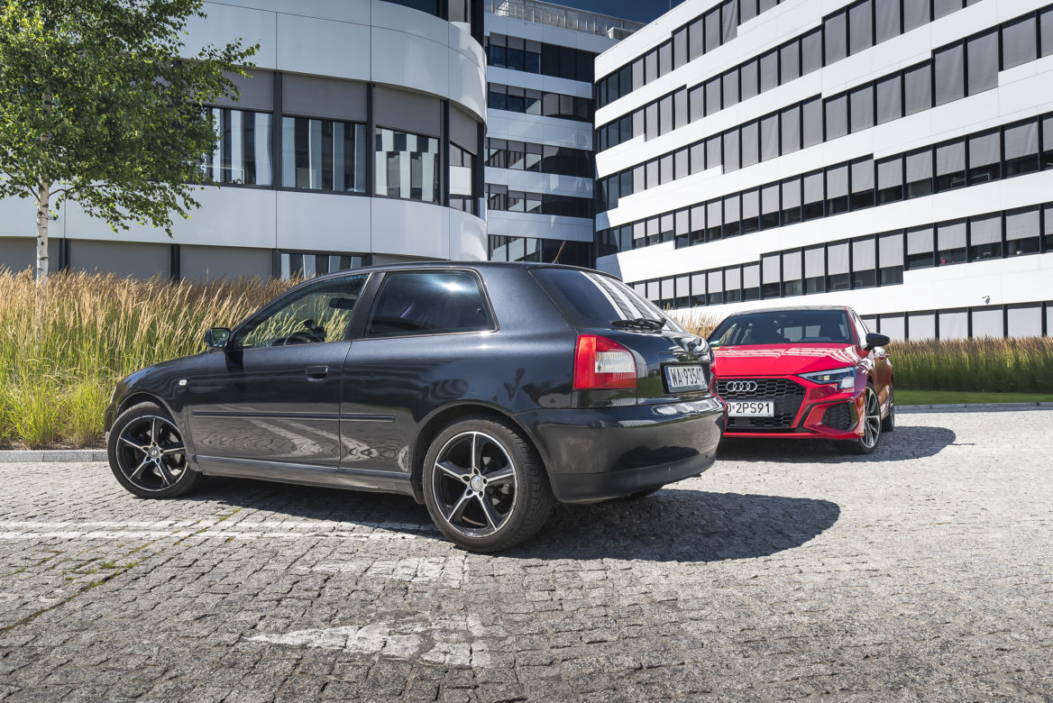 Audi A3 Sportback 8Y 35 TFSI S-Tronic S-line & Audi A3 8L 1.8 Turbo 20V 5MT