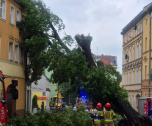 Burze spustoszyły Dolny Śląsk. Setki interwencji strażaków i ewakuacja obozów harcerskich