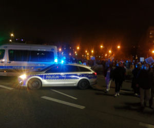 Blokada Trasy Łazienkowskiej