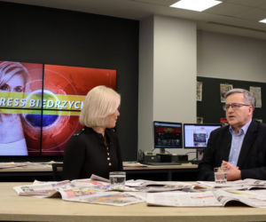 Bronisław Komorowski gościem Expressu Biedrzyckiej