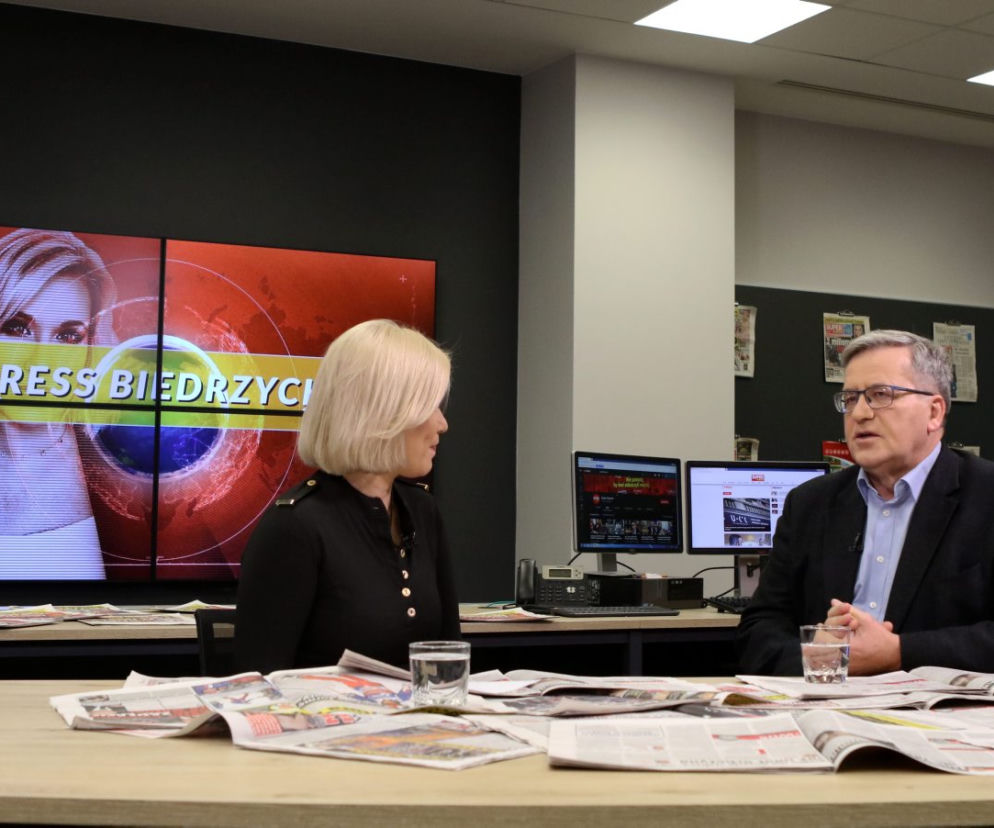 Bronisław Komorowski gościem Expressu Biedrzyckiej