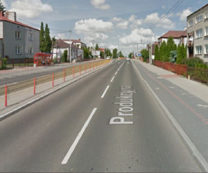 Ulica Produkcyjna - około 3,5 km