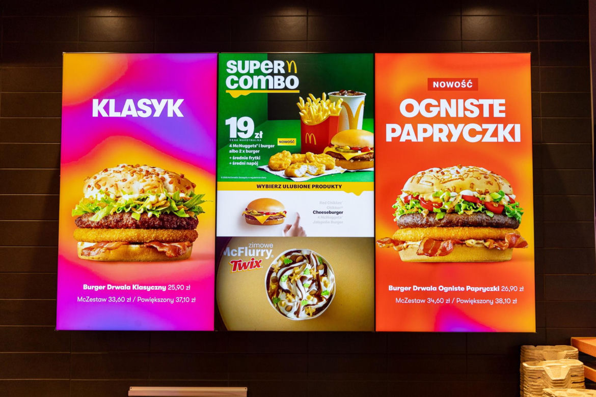 Taki widok na premierze Burgera Drwala w McDonalds. Wielkie zaskoczenie.